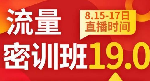 秋秋线上流量密训班19.0，打通流量关卡，线上也能实战流量破局-九盟副业网