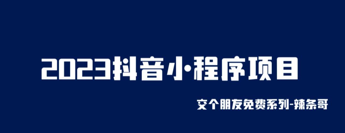 2023抖音小程序项目，变现逻辑非常很简单，当天变现，次日提现【揭秘】-九盟副业网