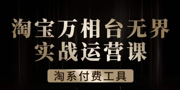 沧海·淘系万相台无界实战运营课，万相台无界实操全案例解析-九盟副业网